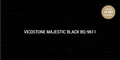 Кварцевый агломерат Vicostone Majestic Black BQ 9611 СЛЭБ 30 mm 3050Х1440
